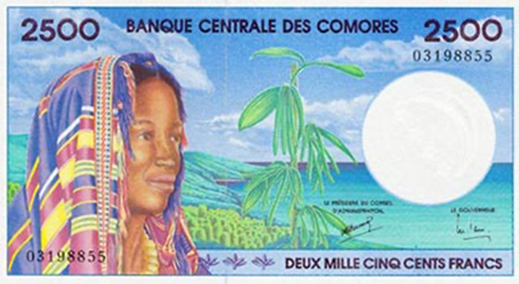 2500 Francs 1975
