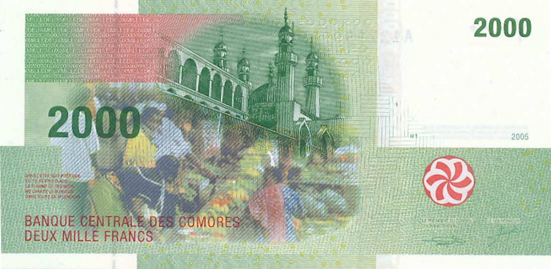 2000 Francs 2005